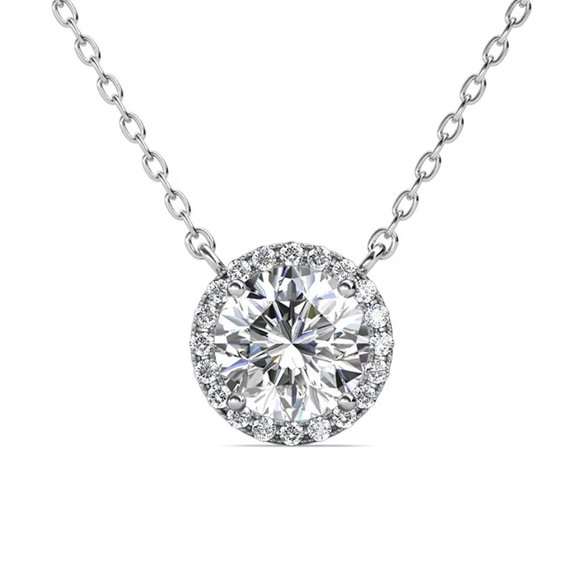 Jewelry - Certified 1ct. t.w. Brilliant Cut Diamond Necklace